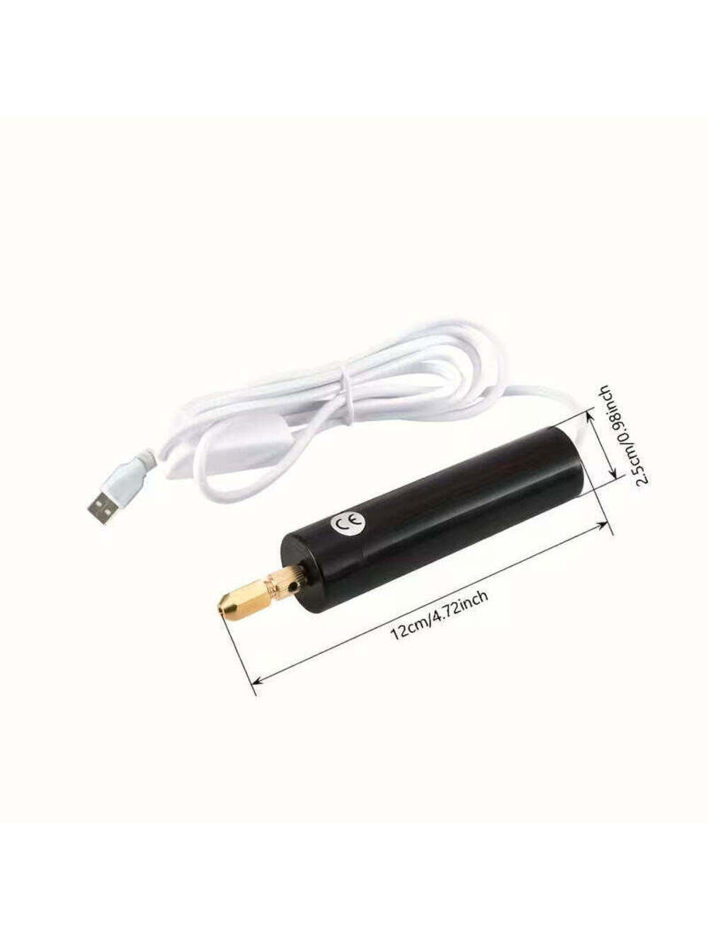 Mini Portable Hexagonal Cap USB Handheld Small Drill Tool Kit